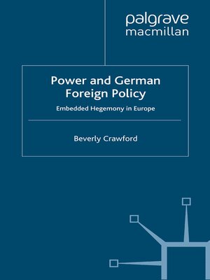 cover image of Power and German Foreign Policy